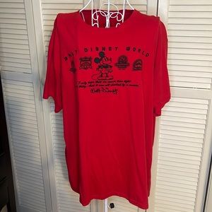 Walt Disney World T-shirt Size XXL